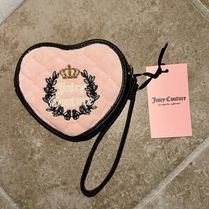 Juicy couture royal heart wallet nwt